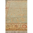 Antique Weave Serapi Hand-Knotted Wool Light Blue/Ivory 9'x12' Area Rug