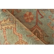 Antique Weave Serapi Hand-Knotted Wool Light Blue/Ivory 9'x12' Area Rug