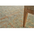Antique Weave Serapi Hand-Knotted Wool Light Blue/Ivory 9'x12' Area Rug