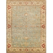 Antique Weave Serapi Hand-Knotted Wool Light Blue/Ivory 9'x12' Area Rug