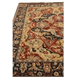 Antique Weave Serapi Hand-Knotted Wool Rust/Navy/Gold 10'x14' Area Rug