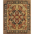 Antique Weave Serapi Hand-Knotted Wool Rust/Navy/Gold 8'x10' Area Rug