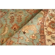 Antique Weave Serapi Hand-Knotted Wool Light Blue/Ivory 10'x14' Area Rug