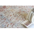 Antique Loom Power Loom Polyester Blue/Rust 2'x3' Area Rug