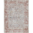 Antique Loom Power Loom Polyester Blue/Rust 2'x3' Area Rug