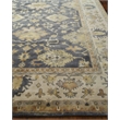 Antique Weave Oushak Hand-Knotted New Zealand Wool Cobalt/Ivory 14'x18' Area Rug