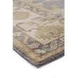 Antique Weave Oushak Hand-Knotted New Zealand Wool Ivory/Cobalt 10'x14' Area Rug