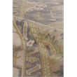 Antique Weave Oushak Hand-Knotted New Zealand Wool Ivory/Cobalt 10'x14' Area Rug