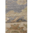 Antique Weave Oushak Hand-Knotted New Zealand Wool Ivory/Cobalt 10'x14' Area Rug
