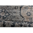 Antique Weave Bamboo Hand-Knotted Bamboo Silk Gray/Denim 12'x15' Area Rug
