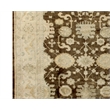 Antique Weave Oushak Hand-Knotted New Zealand Wool Brown/Ivory 6'x9' Area Rug