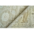 Antique Weave Oushak Hand-Knotted New Zealand Wool Gray/Brown 8'x10' Area Rug