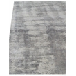 Antolini Handloomed Bamboo Silk Gray 12'x15' Area Rug