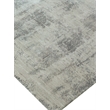 Antolini Handloomed Bamboo Silk Gray 6'x9' Area Rug