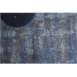 Antolini Handloomed Bamboo Silk Blue 10'x14' Area Rug
