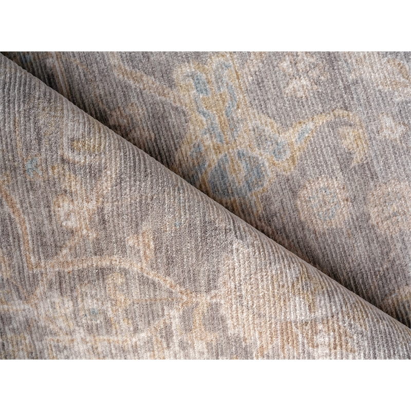 Artisan Power Loom Wool/Nylon Camel 8'x10' Area Rug