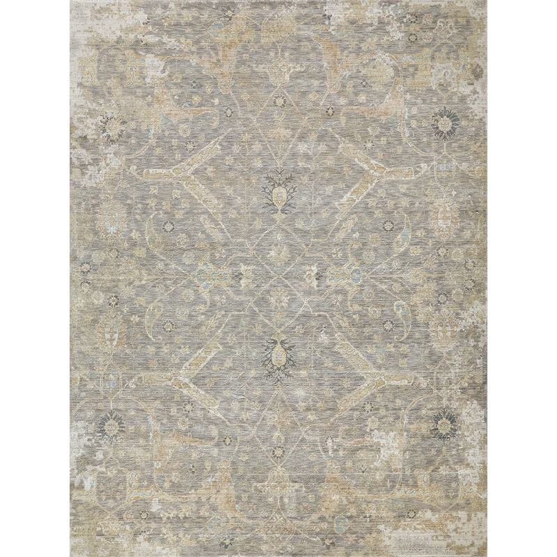 Artisan Power Loom Wool/Nylon Camel 8'x10' Area Rug