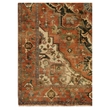 Antique Weave Serapi Hand-Knotted New Zealand Wool Rust/Ivory 6'x9' Area Rug