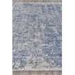 Aspirations Power Loom Polyester/Acrylic Gray/Blue 9'x12' Area Rug