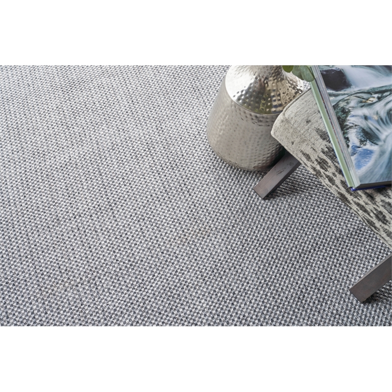 Bali Flatweave Pet Silver/Gray 2'x3' Area Rug