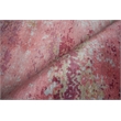 Antolini Handloomed Bamboo Silk Red/Gray 12'x15' Area Rug