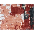 Antolini Handloomed Bamboo Silk Ivory/Blue 8'x10' Area Rug