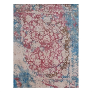 Antolini Handloomed Bamboo Silk Beige 8'x10' Area Rug