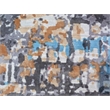 Antolini Handloomed Bamboo Silk Gray 8'x10' Area Rug