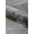 Antolini Handloomed Bamboo Silk Silver/Multi 8'x10' Area Rug