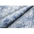 Antolini Handloomed Bamboo Silk Blue/Ivory/Gray 12'x15' Area Rug