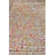 Antolini Handloomed Bamboo Silk Gray/Rust/Gold 10'x14' Area Rug