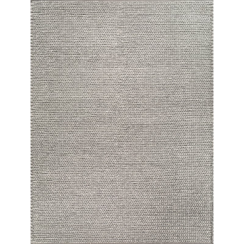 Arlow Flatweave Polyester/Cotton Dark Gray 7'x9' Area Rug