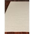 Arlow Flatweave Polyester/Cotton Ivory 15'x16' Area Rug