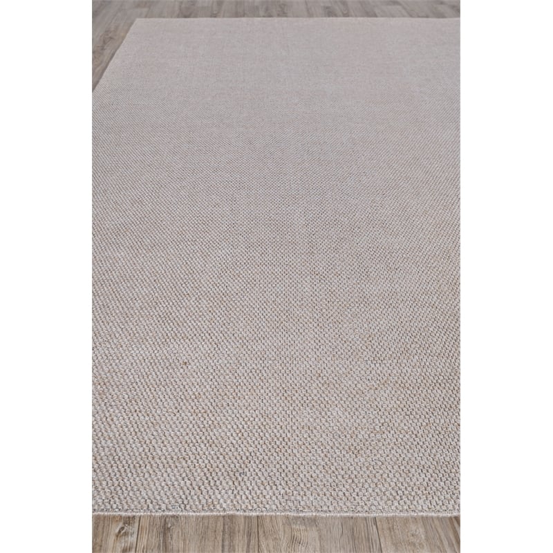 Bali Flatweave Pet Beige 10'x14' Area Rug