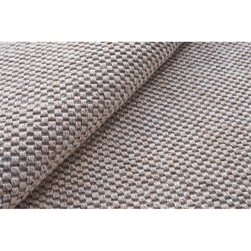 Bali Flatweave Pet Beige 5'x8' Area Rug