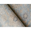 Artisan Power Loom Wool/Nylon Light Blue 4'x6' Area Rug