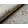 Artisan Power Loom Wool/Nylon Light Blue 4'x6' Area Rug