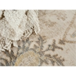 Artisan Power Loom Wool/Nylon Ivory 4'x6' Area Rug