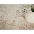 Artisan Power Loom Wool/Nylon Ivory 8'x10' Area Rug