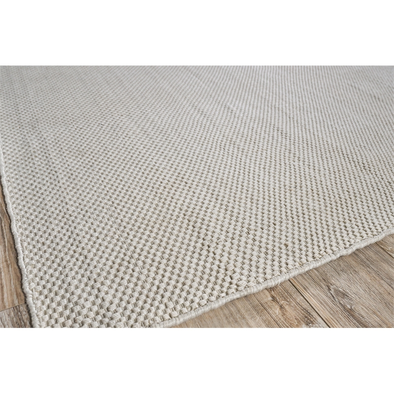 Bali Flatweave Pet Ivory 10'x14' Area Rug
