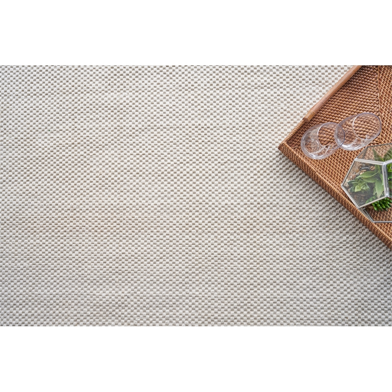 Bali Flatweave Pet Ivory 10'x14' Area Rug