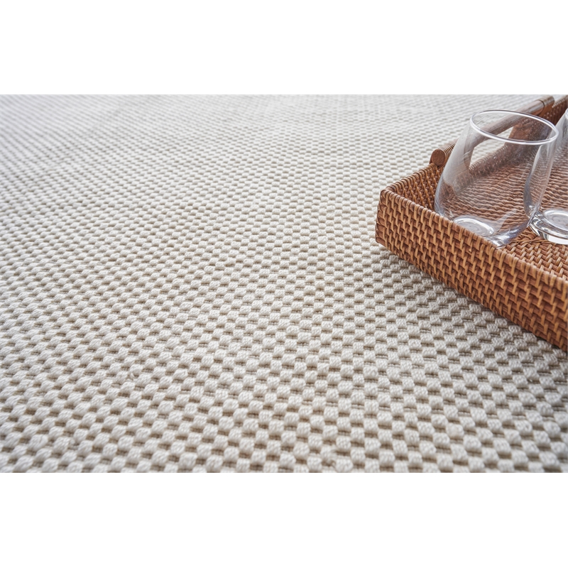 Bali Flatweave Pet Ivory 10'x14' Area Rug