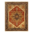 Antique Weave Serapi Hand-Knotted New Zealand Wool Rust/Navy 12'x18' Area Rug