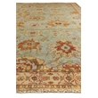 Antique Weave Serapi Hand-Knotted Wool Light Blue/Ivory 9'x12' Area Rug