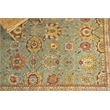 Antique Weave Serapi Hand-Knotted Wool Light Blue/Ivory 9'x12' Area Rug