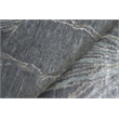 Antique'D Silk Hand-Knotted Bamboo Silk Dark Gray/Gray 8'x10' Area Rug