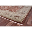 Antique Weave Ziegler Hand-Knotted New Zealand Wool Brick/Beige 14'x18' Area Rug