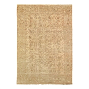 Antique Weave Ziegler Hand-Knotted New Zealand Wool Gold/Beige 15'x20' Area Rug