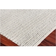 Arlow Flatweave Polyester/Cotton Light Gray 5'x7'6