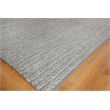 Arlow Flatweave Polyester/Cotton Dark Gray 5'x8' Area Rug